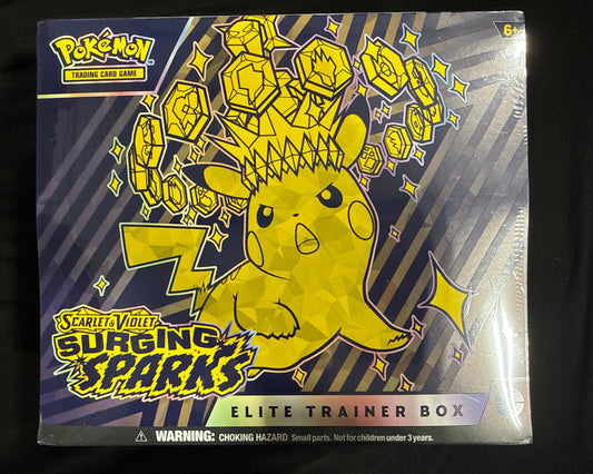 Pokémon Scarlet & Violet Surging Sparks Elite Trainer Box