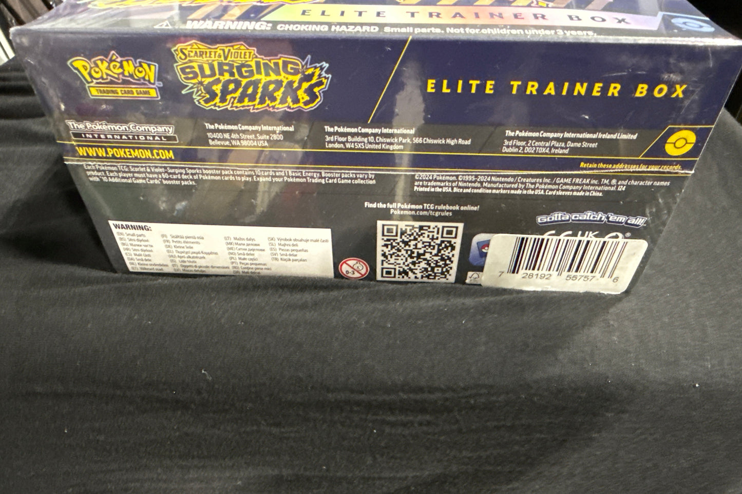 Pokémon Scarlet & Violet Surging Sparks Elite Trainer Box