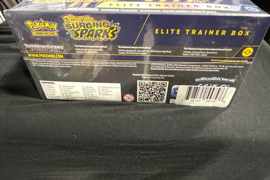 Pokémon Scarlet & Violet Surging Sparks Elite Trainer Box