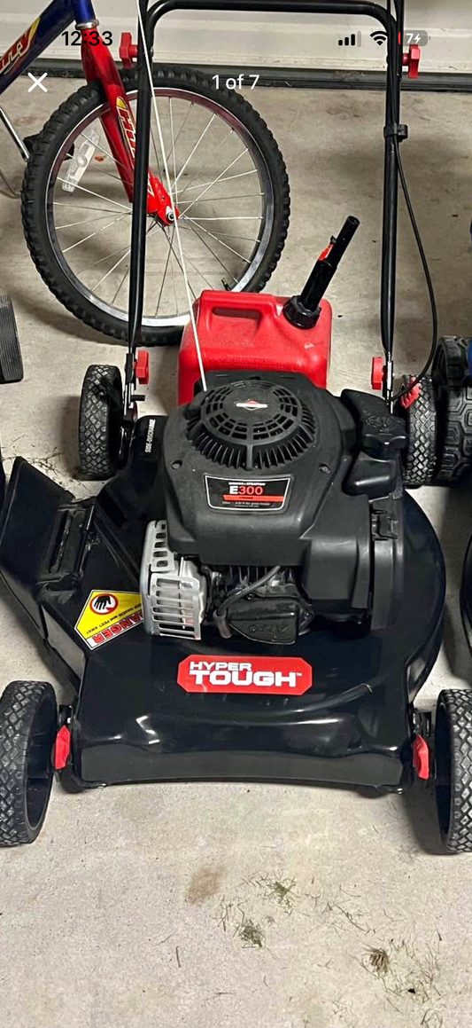 Hyper tough lawnmower